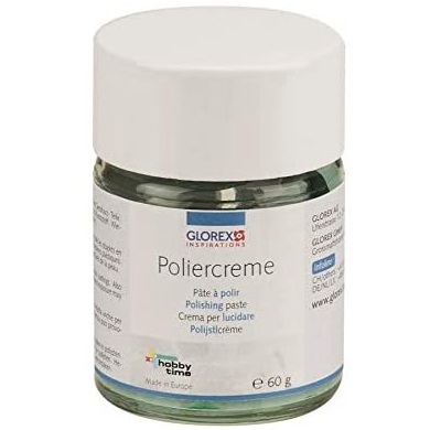 Glorex Poliercreme 60 g, Mehrere Elemente, Mehrfarbig, 7 x 4,5 x 4,5 cm