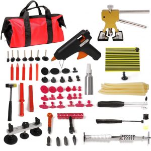 Für PDR Ausbeulwerkzeug Set Klebepistole Dellen Reparatur Tool Hammer Reparatur 